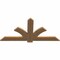 Ekena Millwork Redmond Smooth Timber Gable Bracket, Western Red Cedar, 60"W x 30"H x 1 1/2"D x 5 1/2"F, 12/12 Pitch GBW060X30X0206RED00SWR - alternate 1